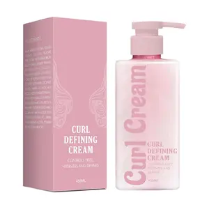 CHOU GLOW ,15.22 Fl Oz Curl Defining Cream| Upgrade Curl Cream for Curly & Wavy Hair - Anti Frizz, Moisturizing, Smoothing (1pc, 15.22 Fl Oz)