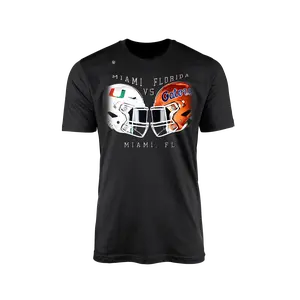 Miami Hurricanes Men's Head To Head T-shirts