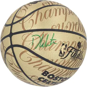 Derrick White Boston Celtics 2024 NBA Finals Champions Autographed Wilson Collector's Edition Basketball - Fanatics Authentic Certified