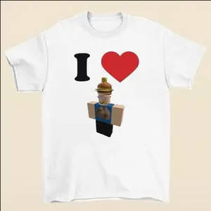 I Love Roblox 007n7 Graphic Tee Fun Meme Series Fan Shirt