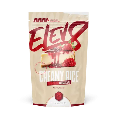 Elev8 Creamy Rice 25 Servings, Cream of Rice Meal - All Natural Ingredients | Easy Digesting Clean Carb Source | Pre-Workout Fuel & Recovery Meal | Gluten-Free Cream of Rice