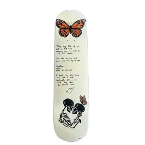 Custom, hand-painted skateboards