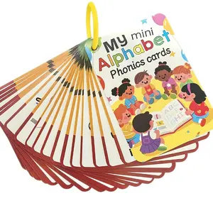 Alphabet Flashcards for Kids Early Education, Vocabulary Flashcards, Word Cards, Learning Colors Animals Letters, Cognitive Development Cards, Educational Toy