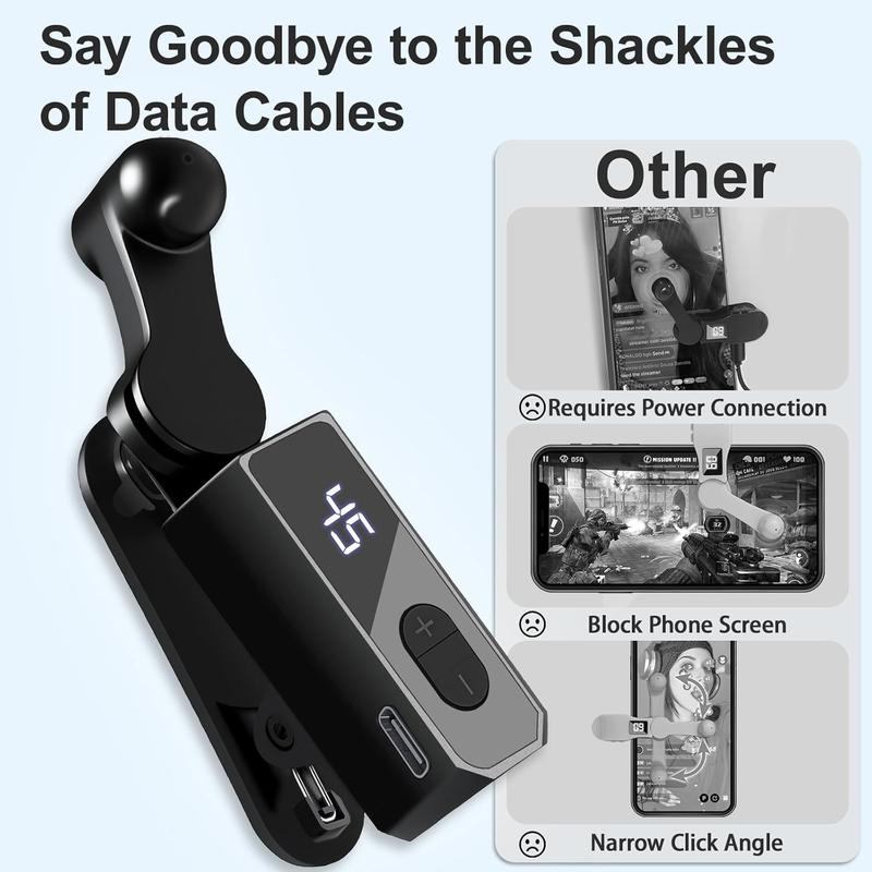 2026 New Year Rechargeable Automatic Tapper Stream Smarter with Instant Likes & Engagement Designed for Social Apps Gaming and Live Broadcasts