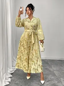 Plus Size Elegant Maxi Dress, Fitted Woven Fabric, Perfect for Vacation, Date Night, Party, Cocktail Event