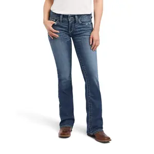 Women's R.E.A.L. Mid Rise Raquel Boot Cut Jeans