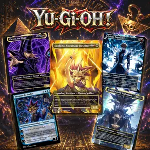Shadow Realm Tyrant MTG Proxy Deck | 100 Card Commander Proxy | Anime Waifu Tribal Custom Deck | MTG Proxy Cards