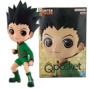 13cm Anime Figures Hunter X Hunter Gon Freecss Qposket Collector Toys Action Figure Cartoon Doll Desktop Decoration Model Gift