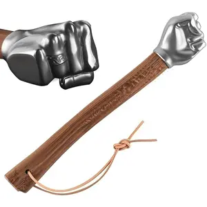 Cool essential 2.1LB Stainless Steel Fist Hammer with Solid Wood Handle, Heavy Duty Tool for Car, Camping and Outdoor Use
