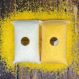 Soy Wax & Beeswax Wax Blend, Soft Chunks & Pellets, Scented Wax Beads, Candle Making Supplies with Yellow & White Beeswax for Scented Candles, DIY Wax Products, Wax Bars, Incense Cones, Pure Soy Wax Bulk for Candle Making Supplies, Home Decor, Gift