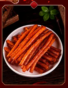 2026 Chinese Spicy Gluten Latiao, Low-Sugar Low-Calorie Vegan Snack, Ideal Office & Casual Food for Plant-Based Diet Enthusiasts