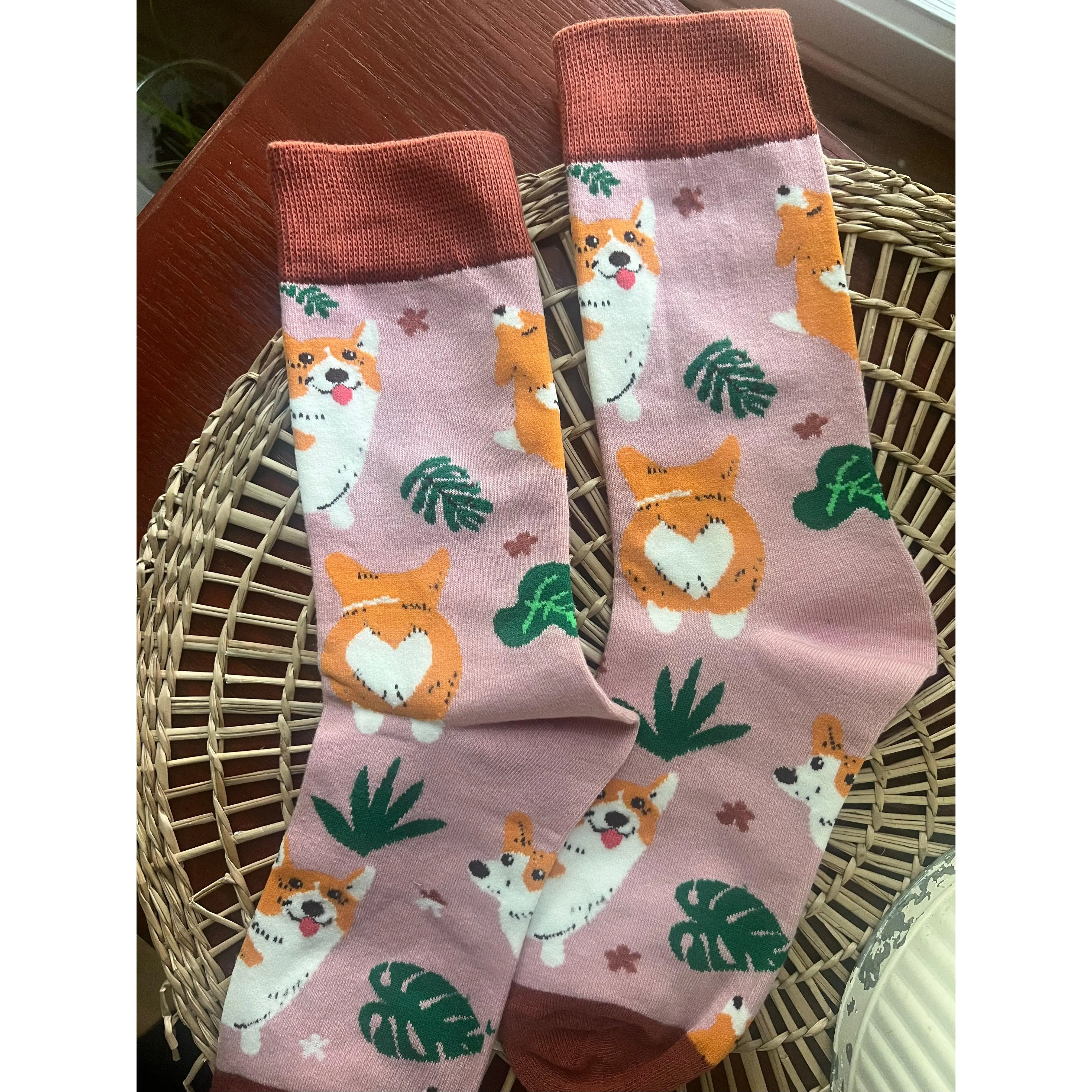 Adorable Corgi Socks