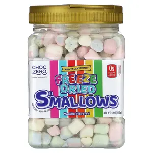 ChocZero Freeze Dried S'mallows, Vanilla, 4 oz  (112 g)
