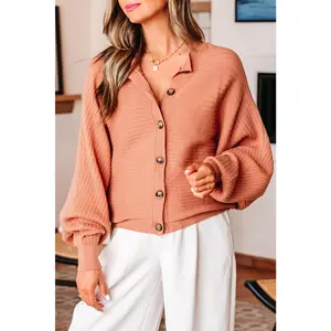 Parker Button Front Dolman Sleeve Sweater Cardigan