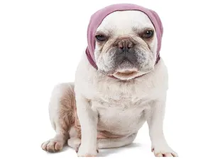 Dog Calming Ear Cover for Grooming, Bathing & Thunderstorms – Soft Anxiety Relief Snood for Dogg