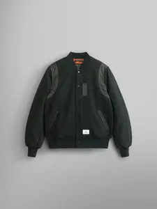 WOOL VARSITY BOMBER JACKET GEN II (OG-107 GREEN)