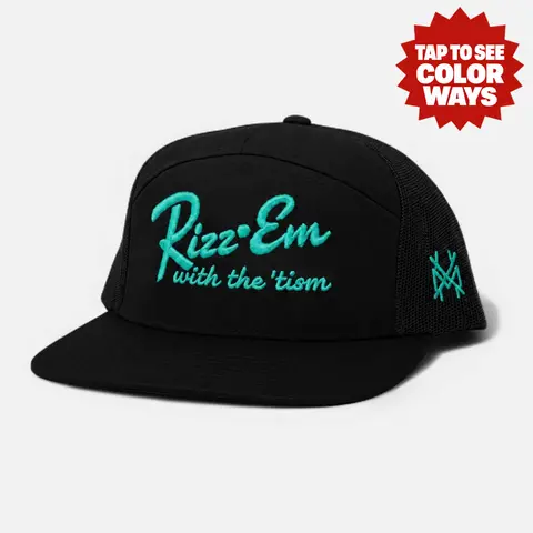 Rizz Em Premium Trucker Hat