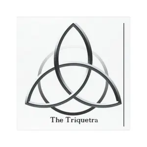 Triquetra Symbol Car Magnet | Celtic Knot Decal