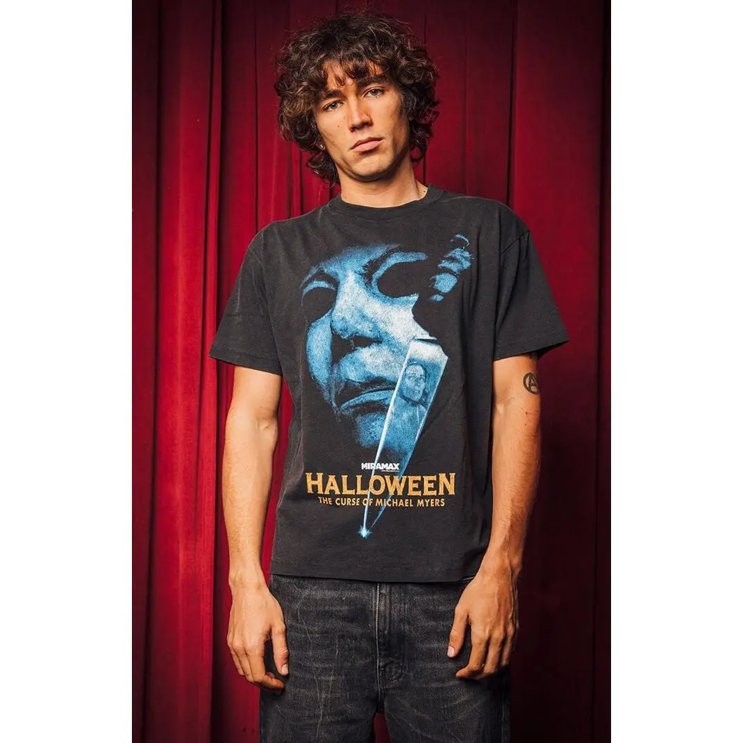 PacSun Men's Frida Cinema Horror Halloween The Curse T-Shirt - Multicolor