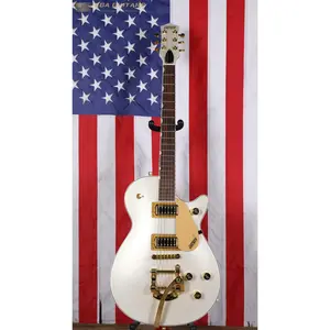 Gretsch Limited Edition G5237TG Electromatic Jet FT Bigsby Electric Guitar - Champaign White Metallic