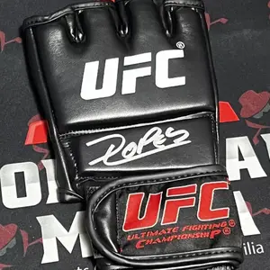 Diego Lopes UFC Autographed Glove