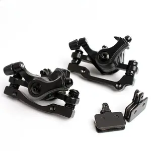 rim brakes  Bicycle Disc Brake Caliper 160mm Front/Rear Line Pulling  Disc Brake Aluminum Alloy Mechanical Brakes Calipers MTB Part rim  brakes