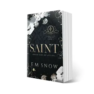 Saint by EM Snow with Author Signature Soft Cover