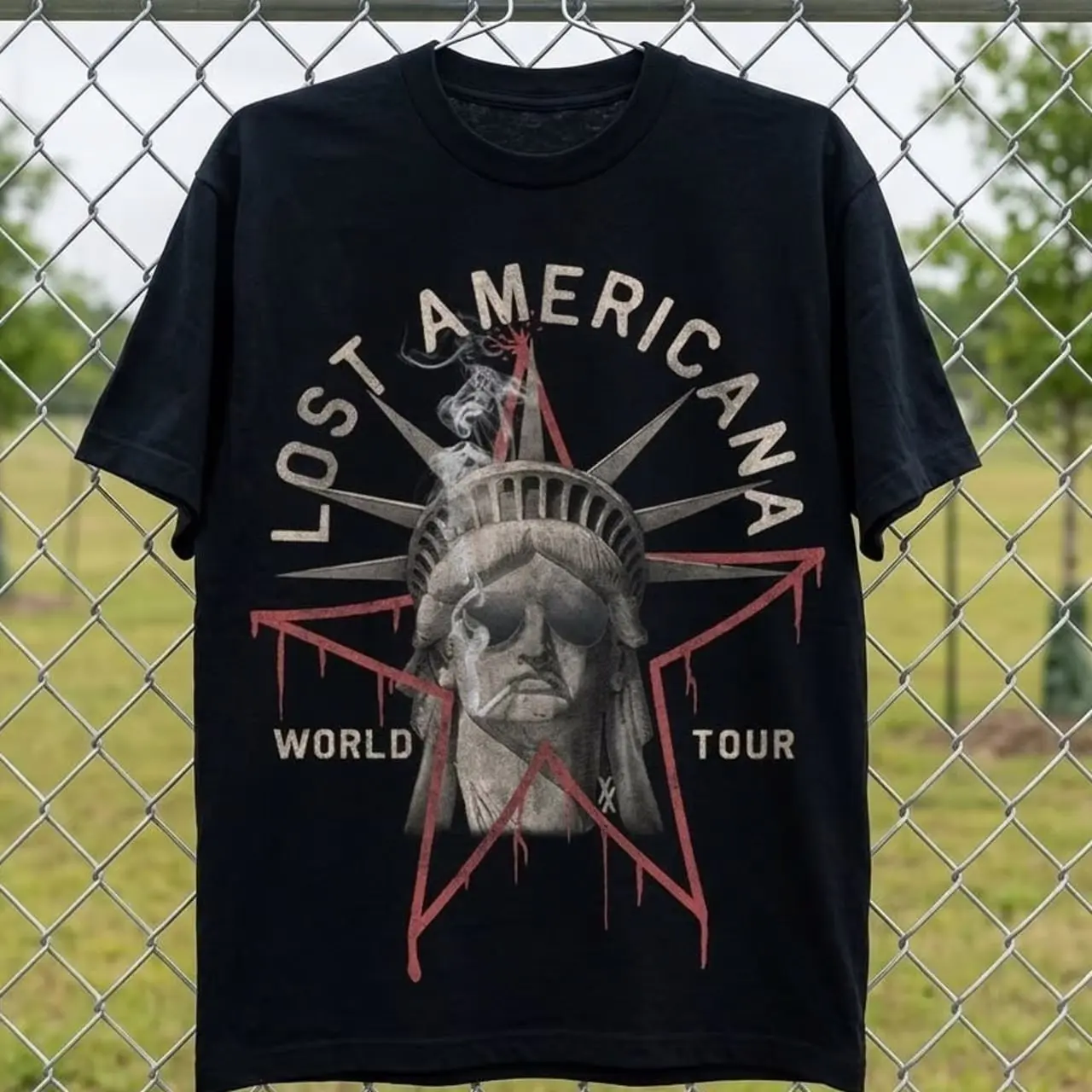 Youth & Adult Machine Gun Kelly Lost Americana Tshirt, 90s Graphic Tee, Gift for Fan, Unisex Streetwear Style