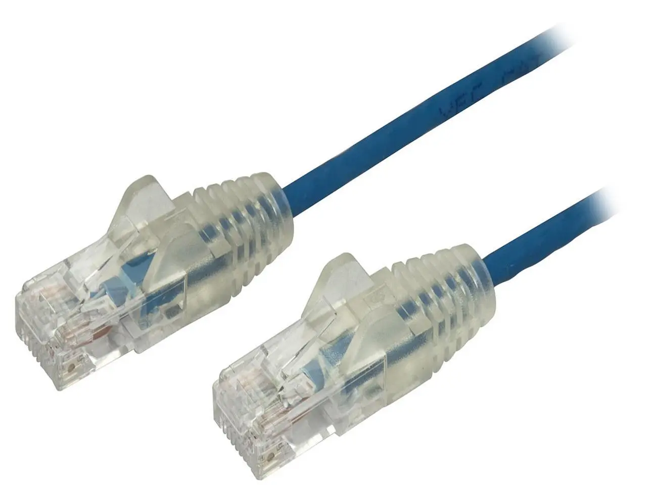 StarTech N6PAT3BLS Cat6 Ethernet Cable - 3 ft - Blue - Slim - Snagless RJ45 Cable - Network Cable - Ethernet Cord - Cat 6 Cable - 3ft