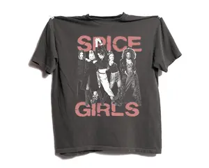 Spice Girls T-Shirt, Vintage 90s Pop Band Graphic Tee, Music Lover Shirt, Unisex Fit Design, Gift for Women and Men