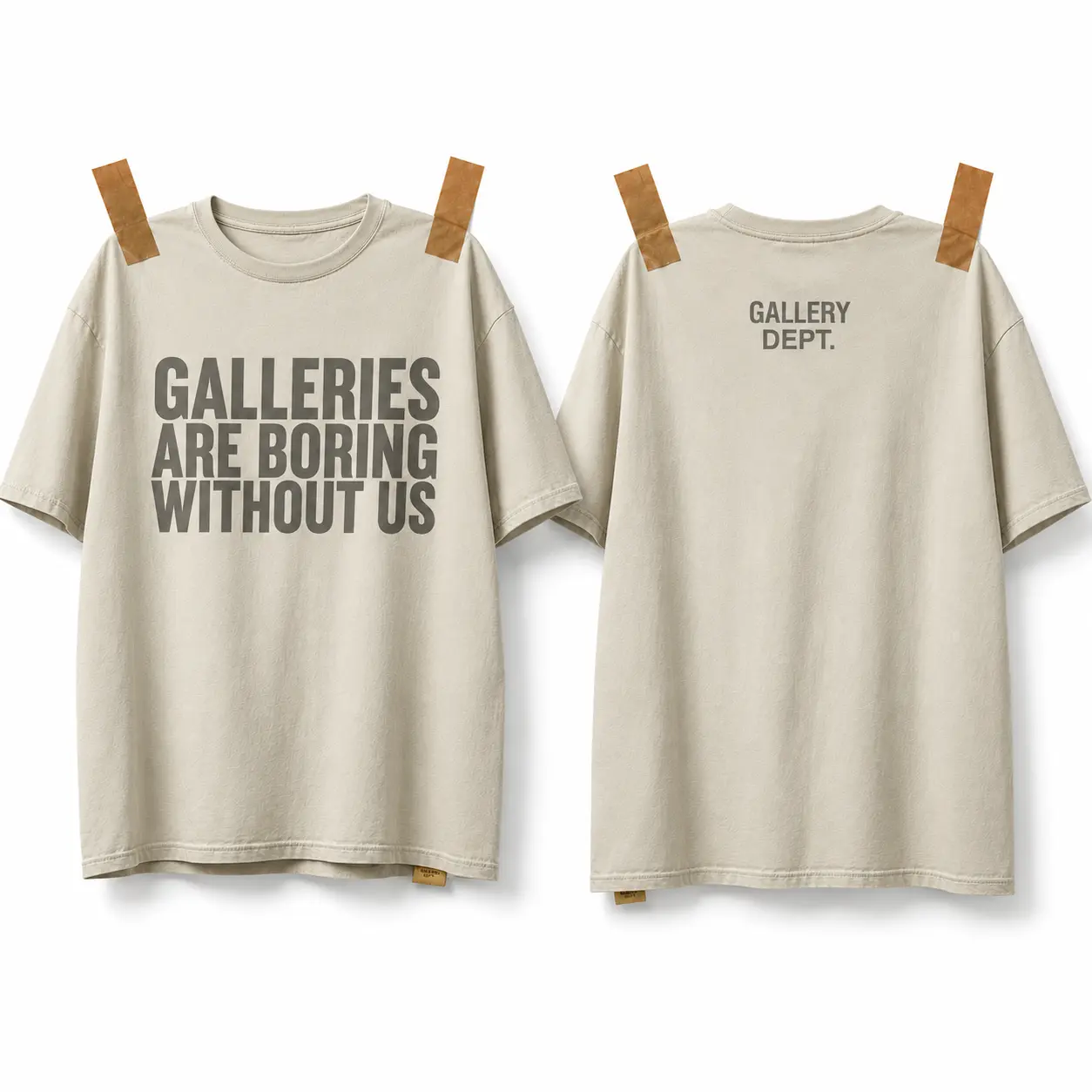 Gallery Dept Shirt, Gallery Dept. Boring Tee