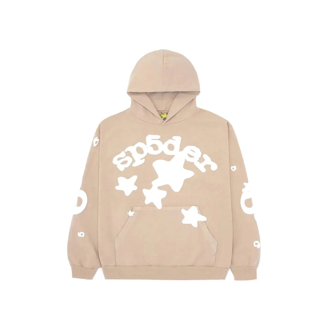 Sp5der Beluga Hoodie Sand