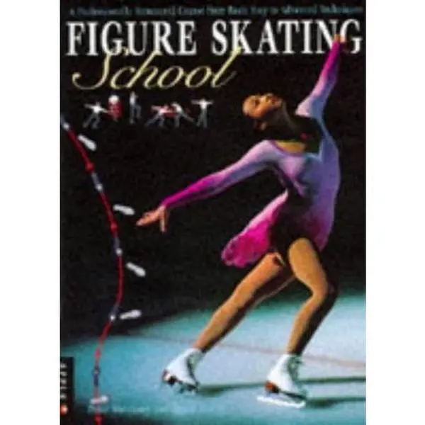 Used Hardcover Edition Figure Skating Instruction Book by Jimmy Young - Professionally Structured Course (Basic Steps to Advanced Techniques) for Skating Enthusiasts, English, Very Good Condition, 2 lbs, Literature & Art Literature Book