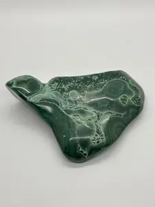 Malachite Freeform #1 - Green Freeform Shape Natural Malachite Stone