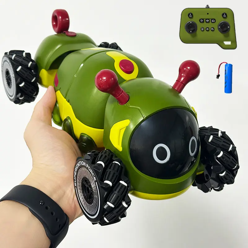 TOYSMARS Gesture Sensing Remote Control Stunt Car Toy 360 Drift with Colorful Lights Birthday Christmas Gifts for Kids
