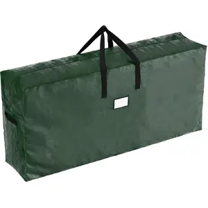 [New Deal] Christmas Tree Storage Bag - Storage Bags for 9FT Disassembled Artificial Trees, Seasonal Decor, Packing, Moving, and Home Organizer (Green)