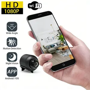 2.4g WiFi Camera, Small Remote Monitoring, Wireless Security Camera, Home Safety Camera, Night Vision Network Camera, Compact Design
