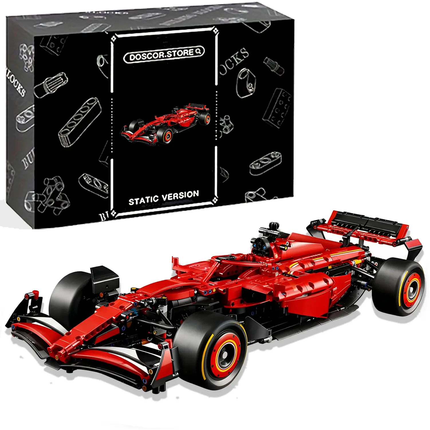 1:8 Model Car Kit - 24 inches long Building Set for Adults, Ages 18+ with Realistic Features - Gift for Birthdays - Gift for Christmas #Summervibes summerwins