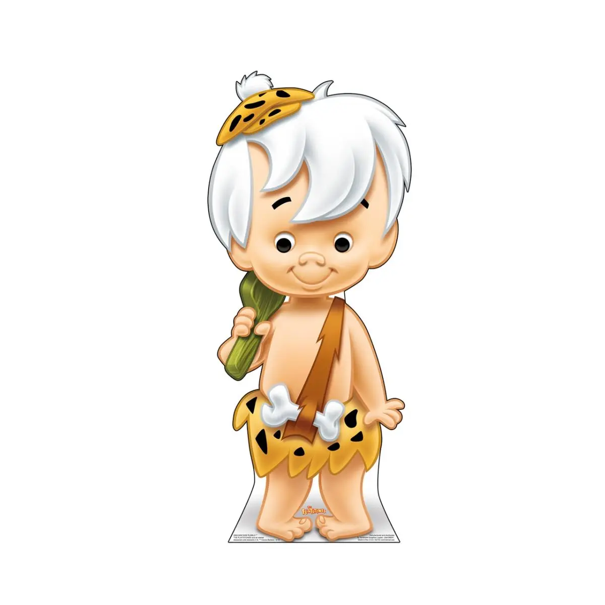 212 MAIN Advanced Graphics 2894 Bam Bam Rubble Flintstones Cardboard Cutout Stand-Up, 34x14 in., Living Room Decor, Party Photo Op Prop
