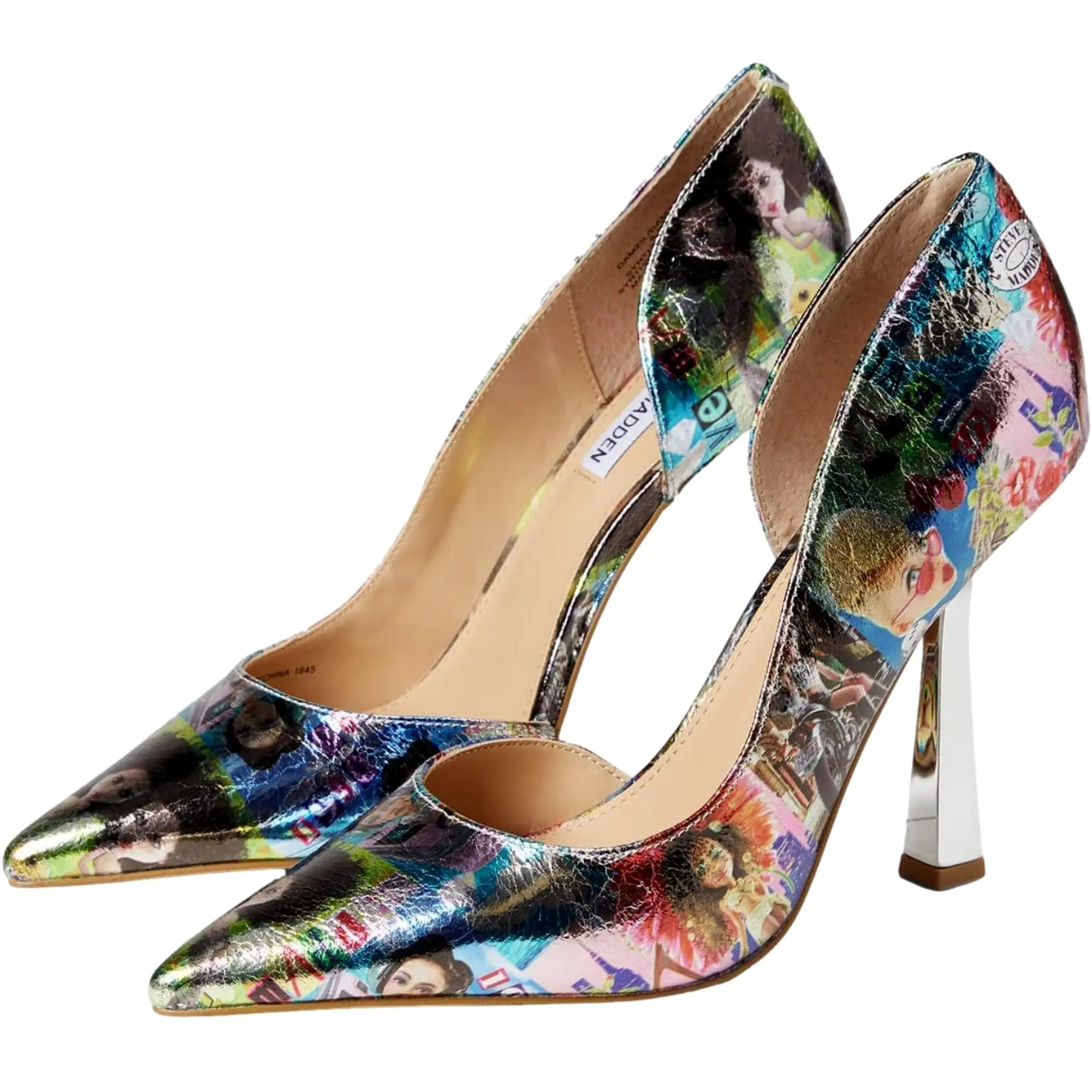 Steve Madden Damzil Pump Comic Print  DAMZ01S1-181 Women's