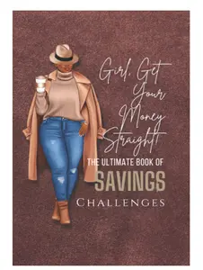 Girl, Get Your Money Straight: Ultimate Book Of Savings Challenges Tracker For Black woman: Ultimate Book Of Savings Challenges Tracker | 129 Page ... ... challenges An Easy, Fun Way to Save money Paperback