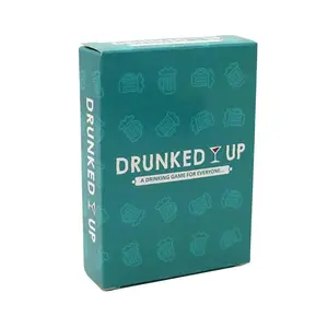 Drunk Up Card Game, 1 Box Funny Party Card Game, Party Social Game for Adults, Couple Drinking Game, Interactive Game for Family & Friends, Perfect Party Gift
