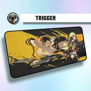Premium Trigger Mousepad | Zenless Zone Zero Desk Mat | Obol Squad Deskmat |  Anime & ZZZ Gamers | Large Gaming Mat for Desk Setup