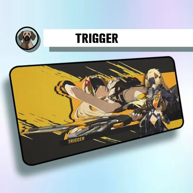 Premium Trigger Mousepad | Zenless Zone Zero Desk Mat | Obol Squad Deskmat |  Anime & ZZZ Gamers | Large Gaming Mat for Desk Setup