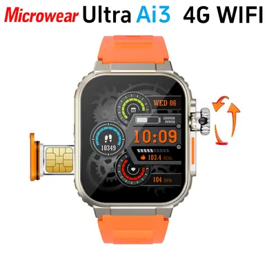 S10 Smartwatch Android Cellular Apple® Watch Series 10 46mm, Jet