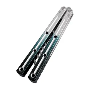 SEA MONSTER CLONE Balisong, Aluminum Alloy Handle, Four Colors Available, Ideal for Beginners, Durable and Stylish Flip Toys Tool