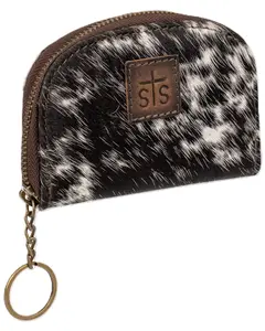 Sts Ranchwear By Carroll Unisex Cowhide Adlee Keychain Wallet - Sts65831