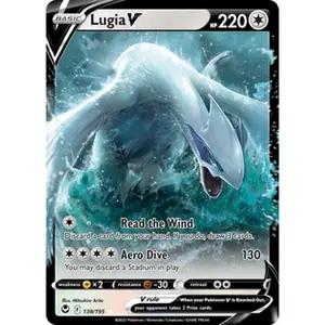 Pokemon TCG Lugia V Silver Tempest Near Mint Trading Card Single
