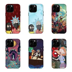 Rick and Morty Aesthetic Phone Cases – Unique Adventure-Themed,Tough phone case,for iPhone 16 15 14 13 12 11 17Pro Max,for Samsung S25 S24 S23 S22 Ultra,Gifts For Fans Men Women, Phone Accessories