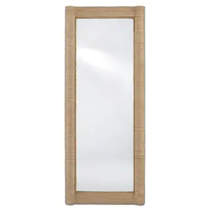 Vilmar Rope Floor Mirror Mirror Natural/Mirror